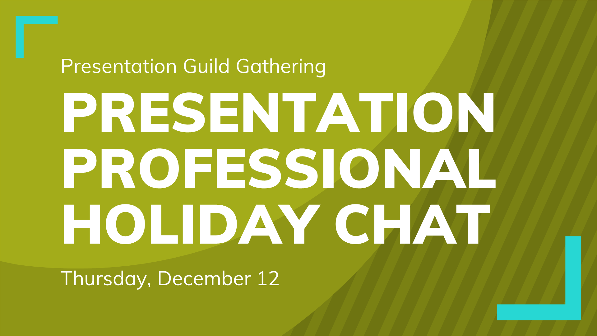 Presentation Professional Holiday Live Chat: Thursday, December 12